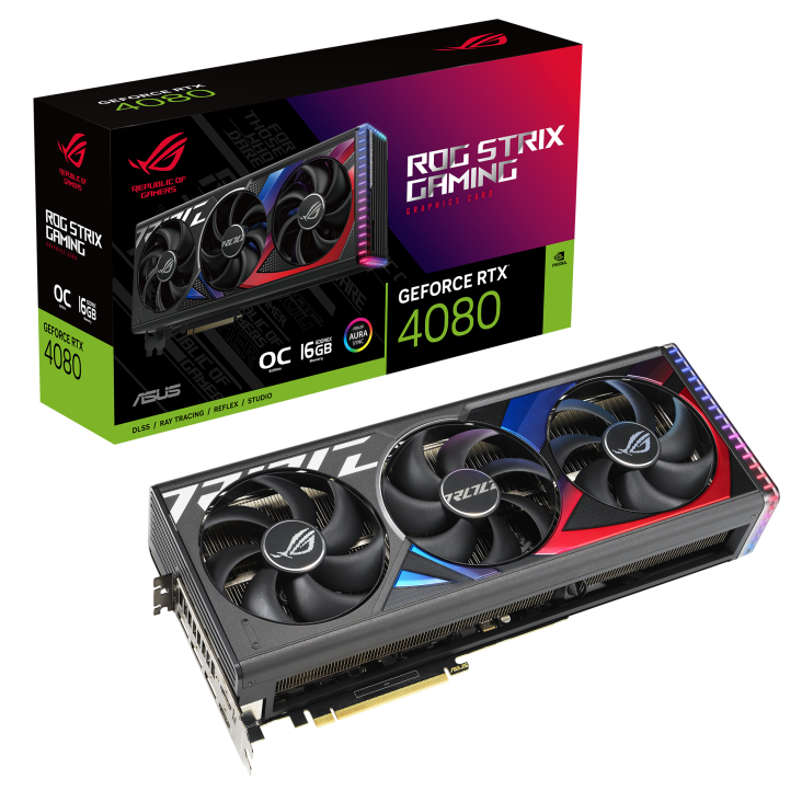 ROG Strix GeForce RTX 4080 16GB GDDR6X OC Edition
