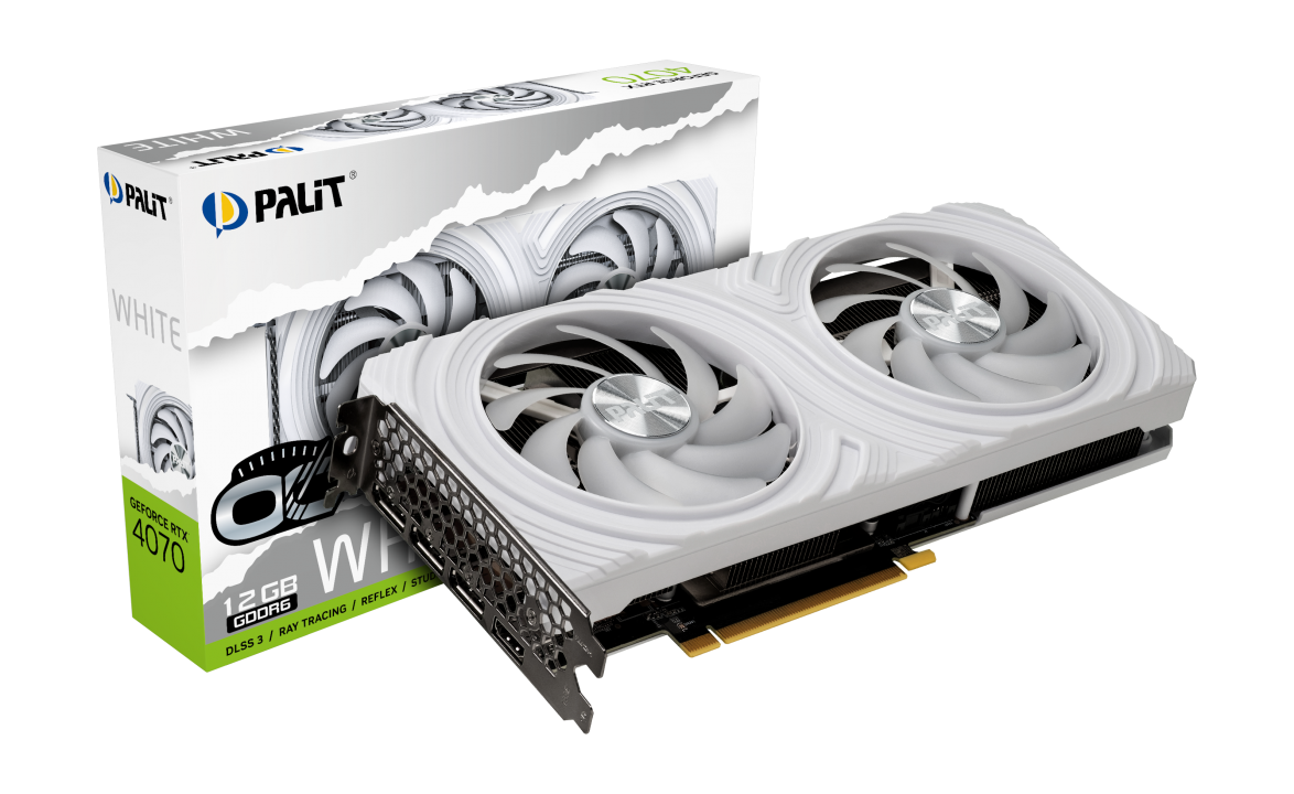 GeForce RTX 4070 White OC PA-RTX4070 White OC 12G