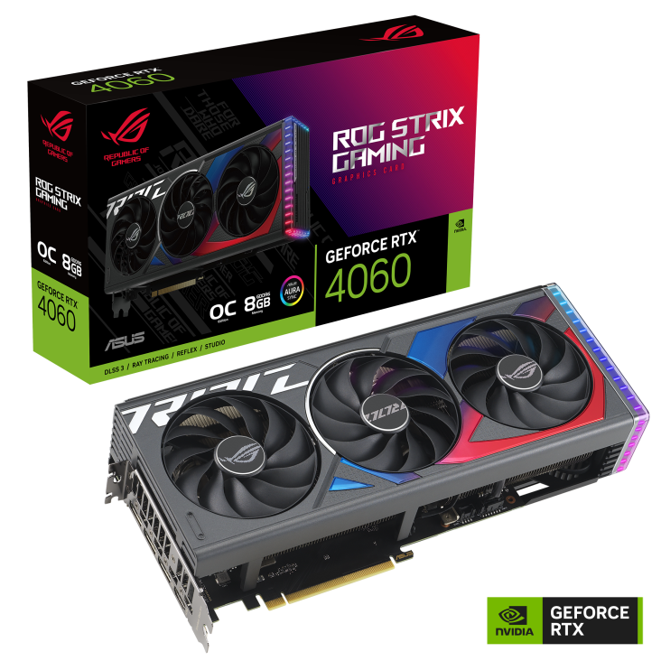 ROG Strix GeForce RTX 4060 OC Edition 8GB GDDR6