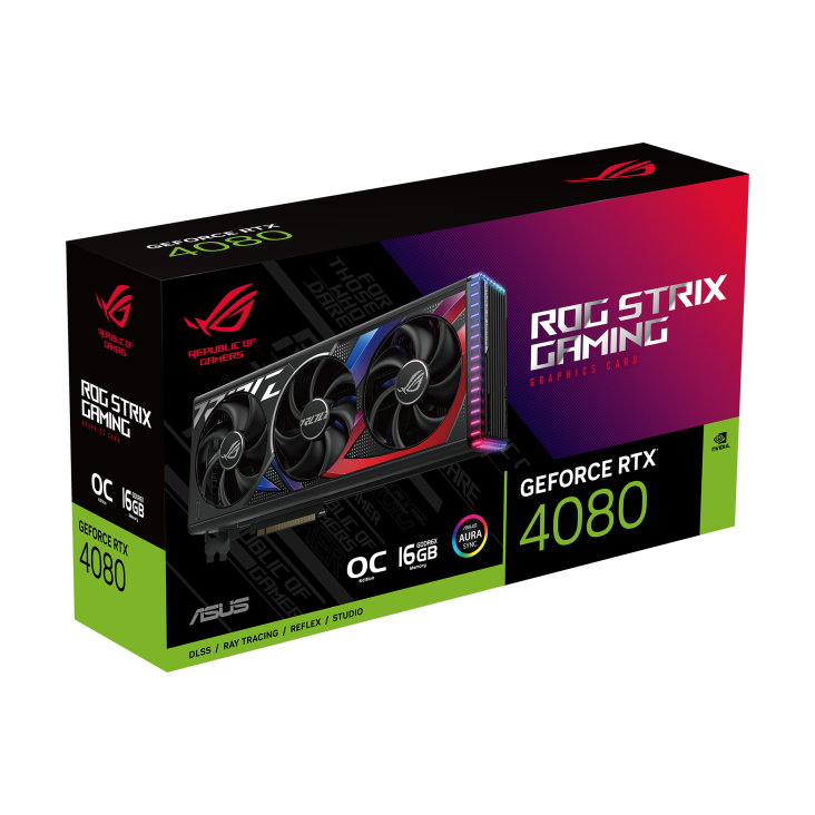 ROG Strix GeForce RTX 4080 16GB GDDR6X OC Edition